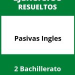 Ejercicios Pasivas Ingles 2 Bachillerato PDF