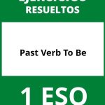 Ejercicios Past Verb To Be 1 ESO PDF