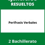 Ejercicios Perifrasis Verbales 2 Bachillerato PDF