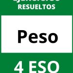 Ejercicios Peso 4 ESO PDF