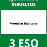 Ejercicios Potencias Radicales 3 ESO PDF