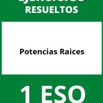 Ejercicios Potencias Raices 1 ESO PDF