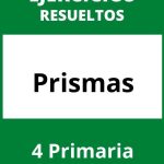 Ejercicios Prismas 4 Primaria PDF