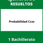 Ejercicios Probabilidad 1 Bachillerato Ccss PDF