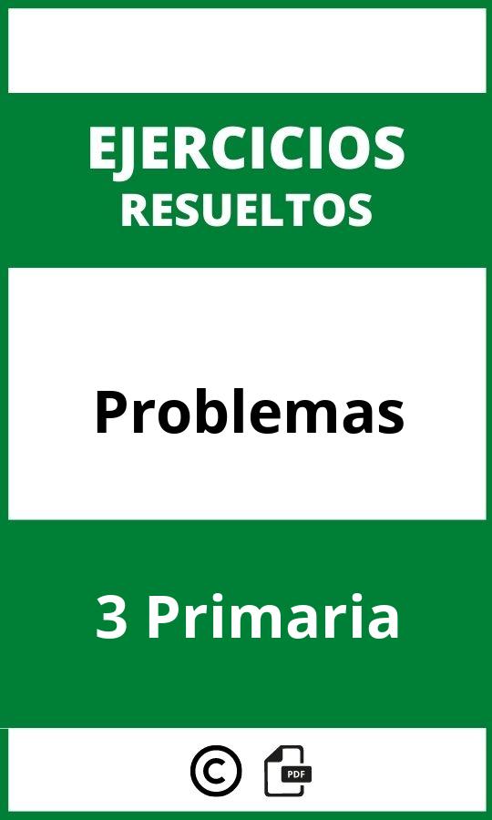 Ejercicios Problemas 3 Primaria PDF