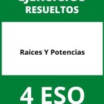 Ejercicios Raices Y Potencias 4 ESO PDF