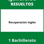 Ejercicios Recuperacion Ingles 1 Bachillerato PDF