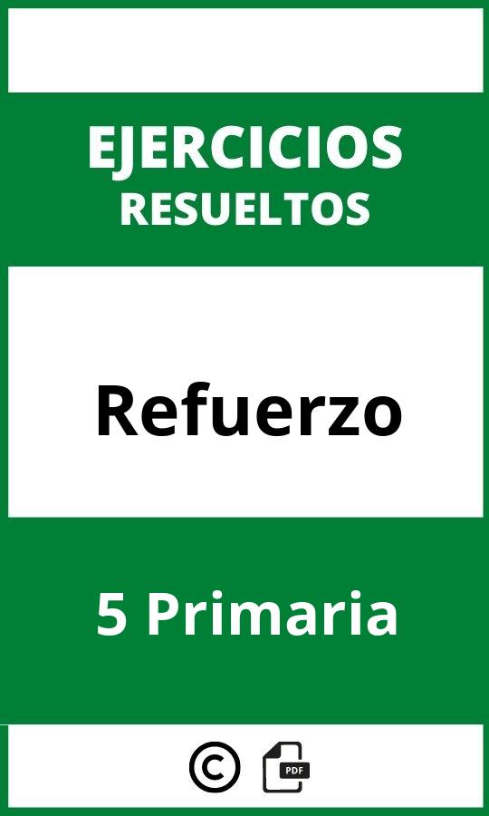 Ejercicios Refuerzo 5 Primaria PDF