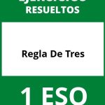 Ejercicios Regla De Tres 1 ESO PDF