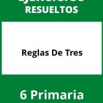 Ejercicios Reglas De Tres 6 Primaria PDF