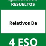 Ejercicios Relativos 4 De ESO PDF