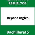 Ejercicios Repaso Bachillerato Ingles PDF