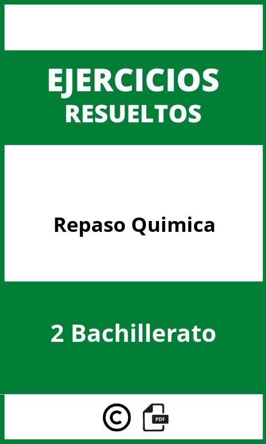 Ejercicios Repaso Quimica 2 Bachillerato PDF