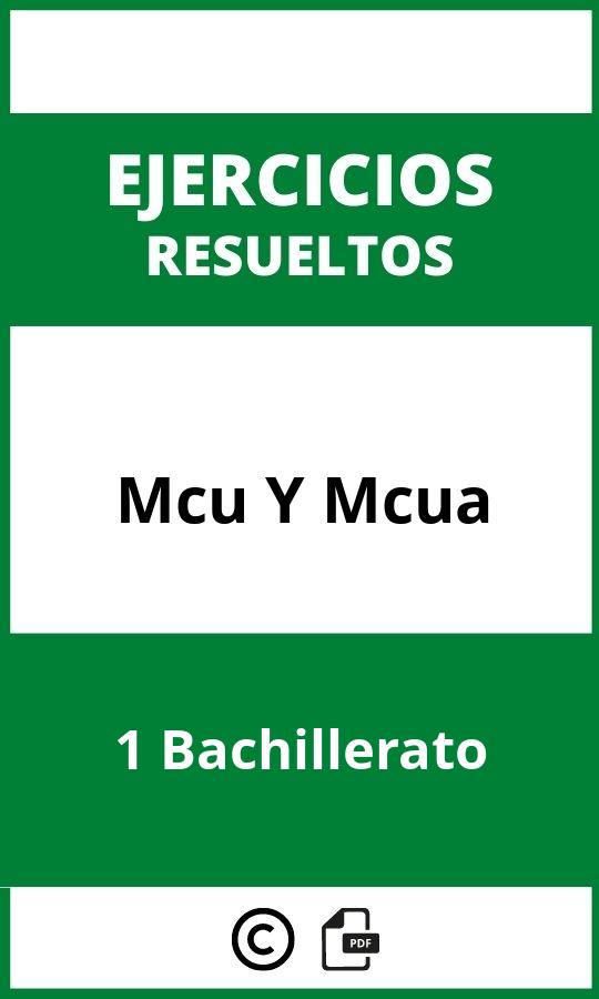 Ejercicios  De Mcu Y Mcua 1 Bachillerato PDF