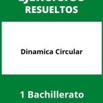 Ejercicios  Dinamica Circular 1 Bachillerato PDF