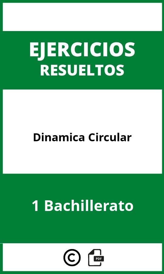 Ejercicios  Dinamica Circular 1 Bachillerato PDF