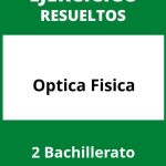 Ejercicios  Optica Fisica 2 Bachillerato PDF