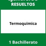 Ejercicios  Termoquimica 1 Bachillerato PDF