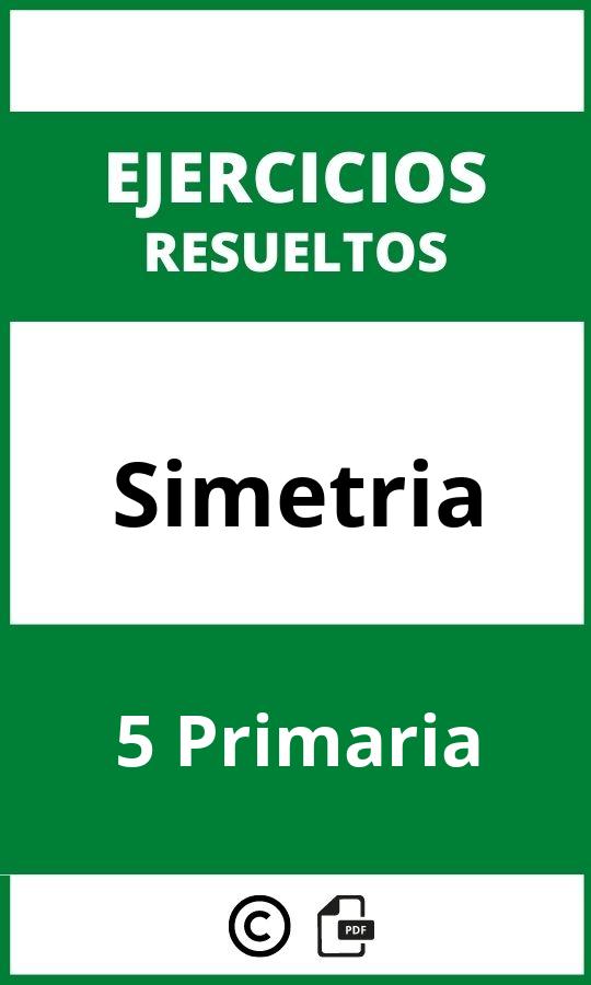 Ejercicios Simetria 5 Primaria PDF