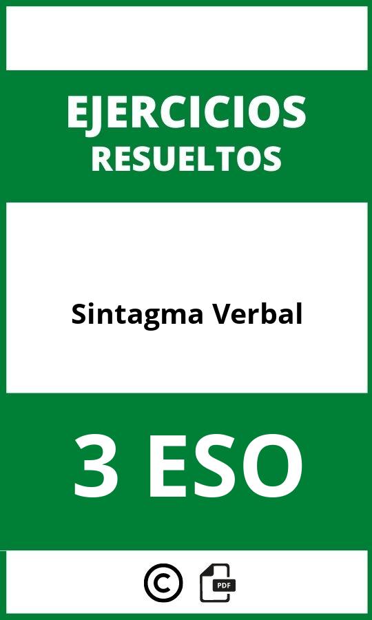 Ejercicios Sintagma Verbal 3 ESO PDF