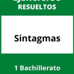 Ejercicios Sintagmas 1 Bachillerato PDF