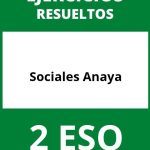 Ejercicios Sociales 2 ESO Anaya PDF