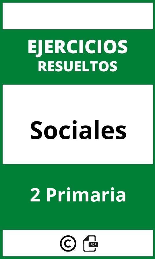 Ejercicios Sociales 2 Primaria PDF