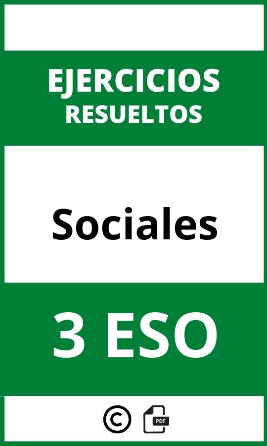 Ejercicios Sociales 3 ESO PDF