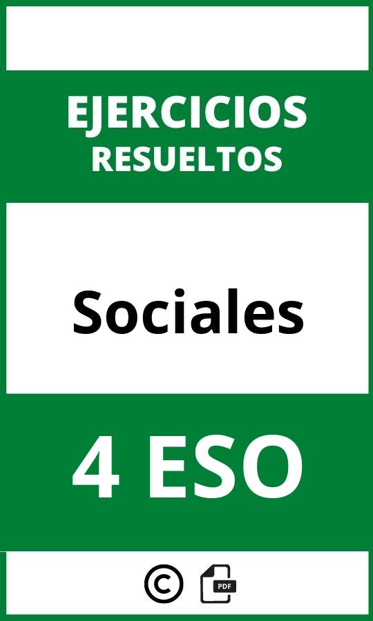 Ejercicios Sociales 4 ESO PDF