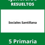 Ejercicios Sociales 5 Primaria Santillana PDF