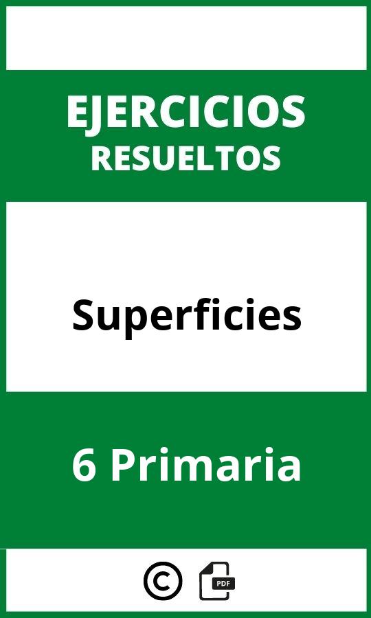 Ejercicios Superficies 6 Primaria PDF