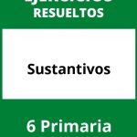 Ejercicios Sustantivos 6 Primaria PDF