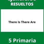 Ejercicios There Is There Are 5 Primaria PDF