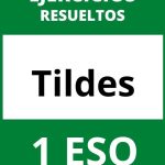 Ejercicios Tildes 1 ESO PDF