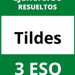 Ejercicios Tildes 3 ESO PDF