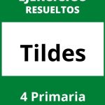 Ejercicios Tildes 4 Primaria PDF