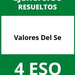 Ejercicios Valores Del Se 4 ESO PDF