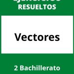 Ejercicios Vectores 2 Bachillerato PDF