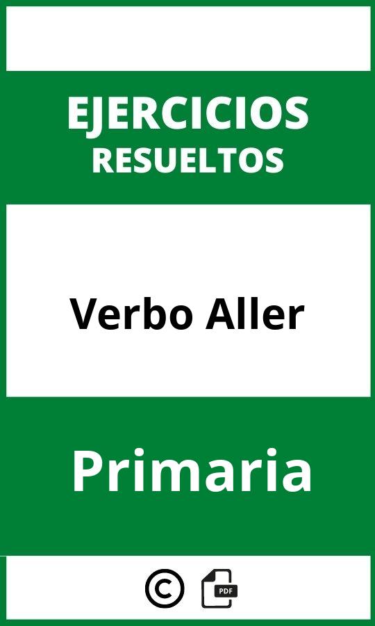 Ejercicios Verbo Aller Primaria PDF