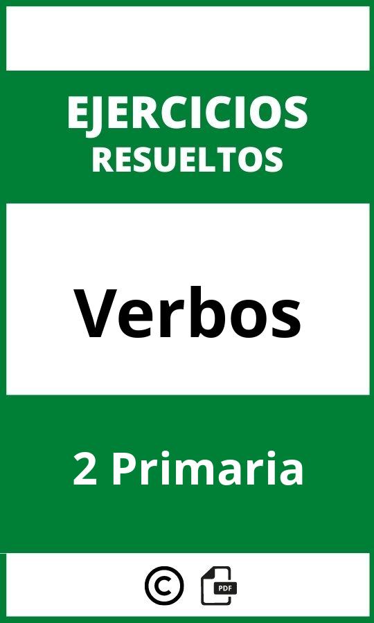 Ejercicios Verbos 2 Primaria PDF