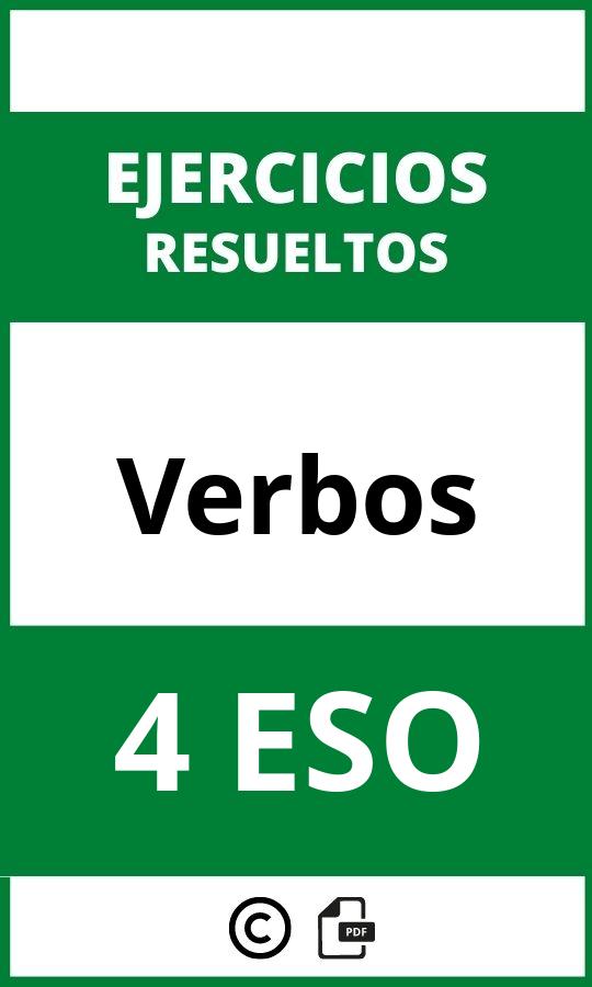 Ejercicios Verbos 4 ESO PDF