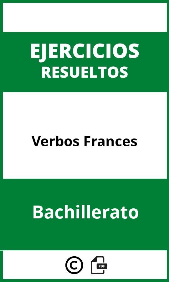 Ejercicios Verbos Frances Bachillerato PDF