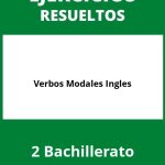 Ejercicios Verbos Modales Ingles 2 Bachillerato PDF