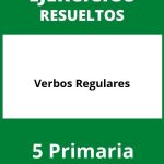 Ejercicios Verbos Regulares 5 Primaria PDF