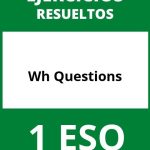 Ejercicios Wh Questions 1 ESO PDF