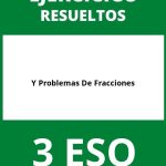 Ejercicios Y Problemas De Fracciones 3 ESO PDF