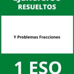 Ejercicios Y Problemas Fracciones 1 ESO PDF