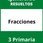 Fracciones 3 Primaria Ejercicios PDF