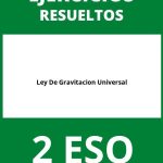 Ley De Gravitacion Universal Ejercicios  2 ESO PDF