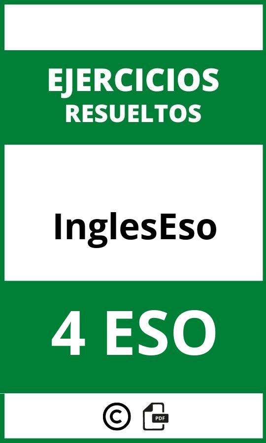 PDF Ejercicios Ingles 4 ESO